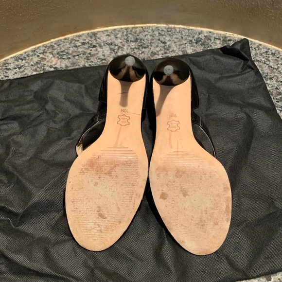 Michael Kors Black Patent Leather Heels - Picture 6 of 7